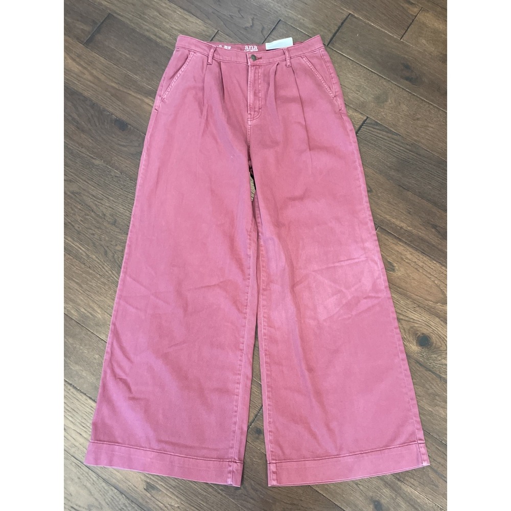 a.n.a Wide Leg Jeans in Dusty Rose Pink